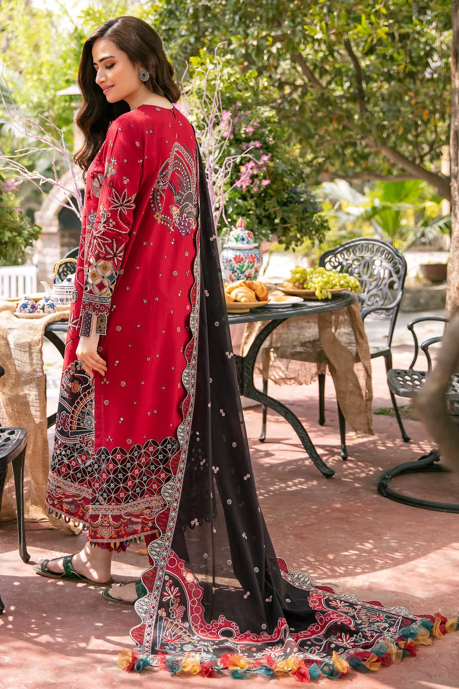 JAZMIN SHAHKAAR LAWN SS'23 | Vol 2 | AFROZ