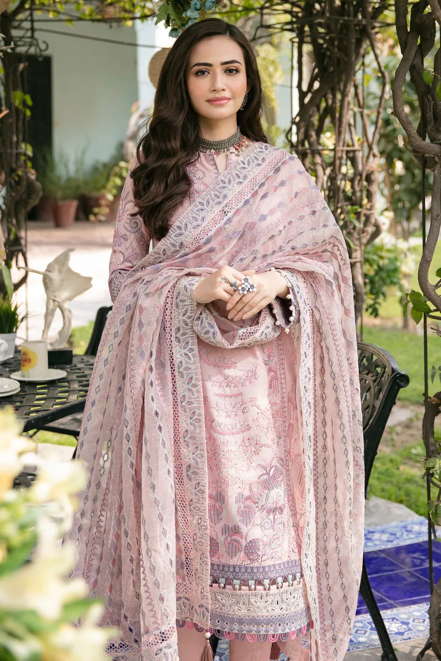 JAZMIN SHAHKAAR LAWN SS'23 | Vol 2 | MEHTAAB