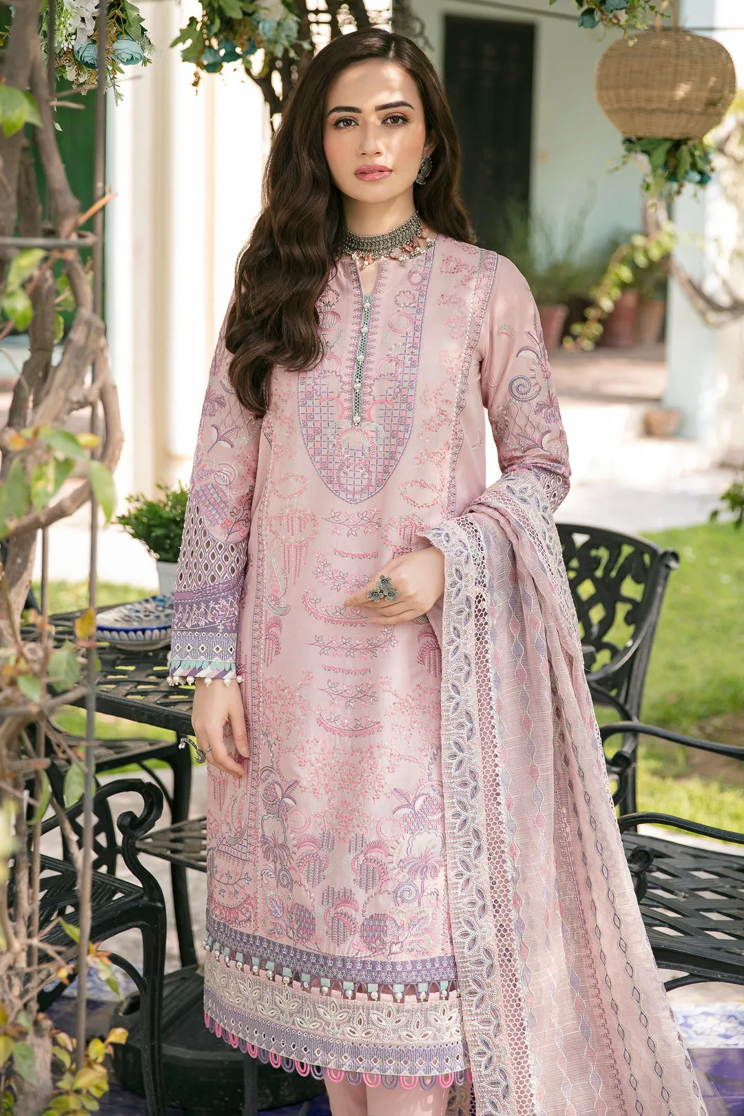 JAZMIN SHAHKAAR LAWN SS'23 | Vol 2 | MEHTAAB