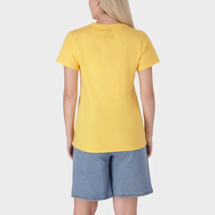 Jeep Women's Graphic T Shirt Yellow