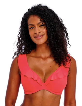 Jewel Cove High-Apex Top AS7230 - Fashion / Stripe Turquoise