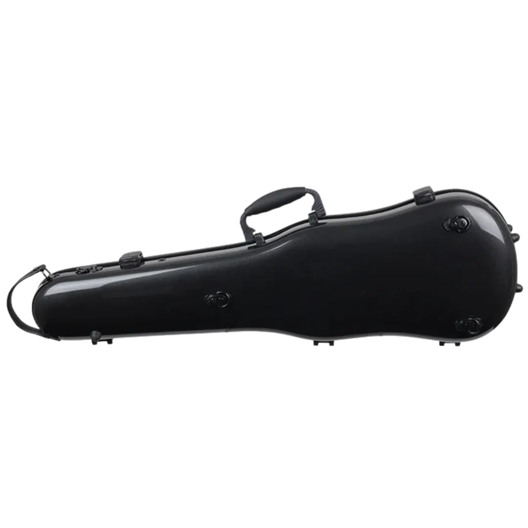 JML Carbon Fibre 1.5 Shaped Violin Case Black 4/4