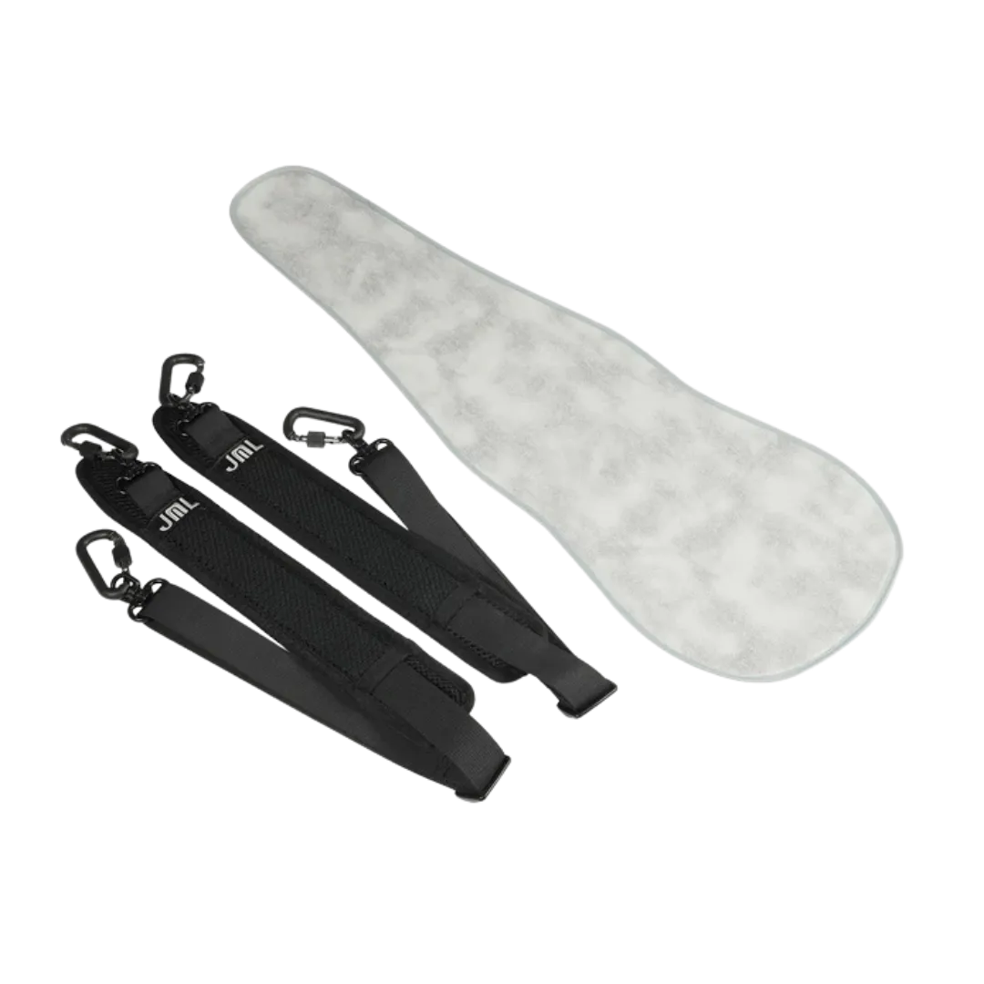JML Carbon Fibre 1.5 Shaped Violin Case Black 4/4