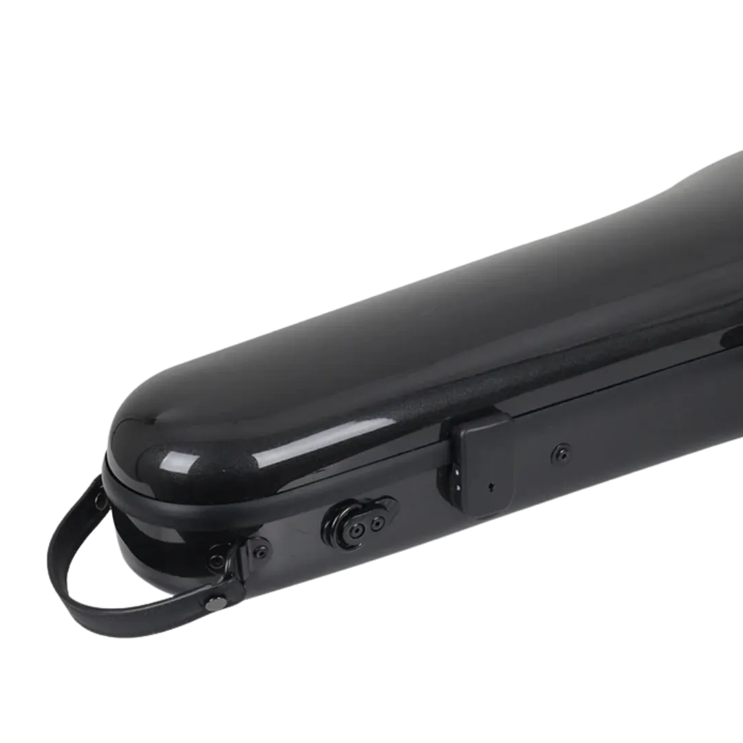 JML Carbon Fibre 1.5 Shaped Violin Case Black 4/4
