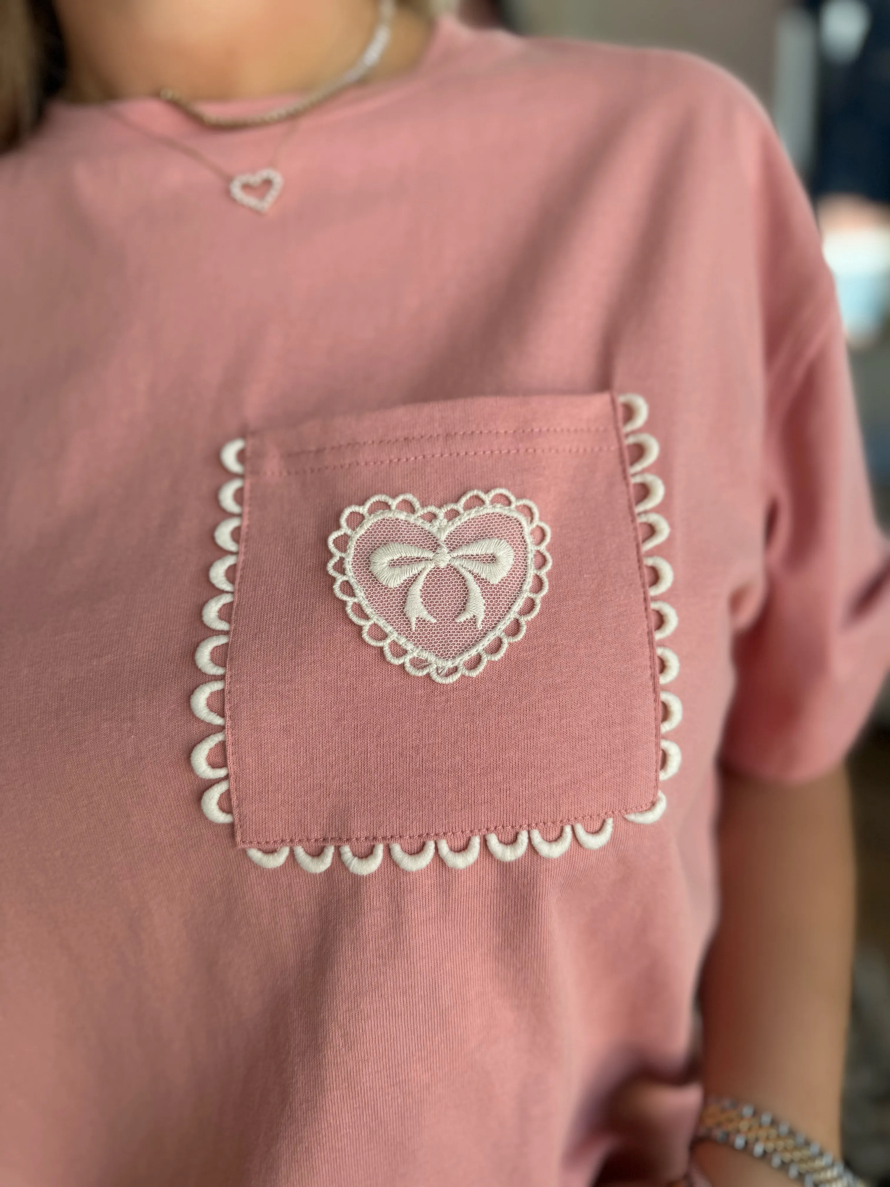 June Bow Tee