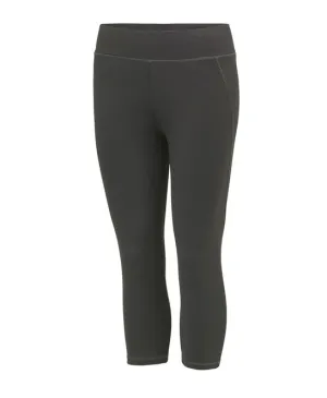 Just Cool Women's Capri legging Charcoal