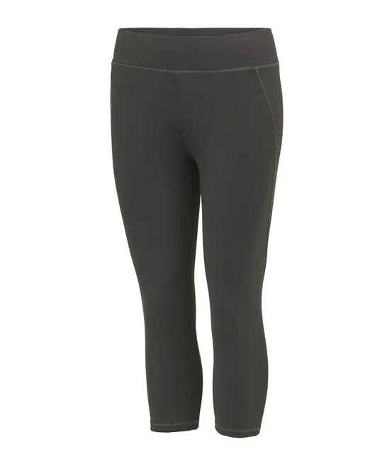 Just Cool Women's Capri legging Charcoal