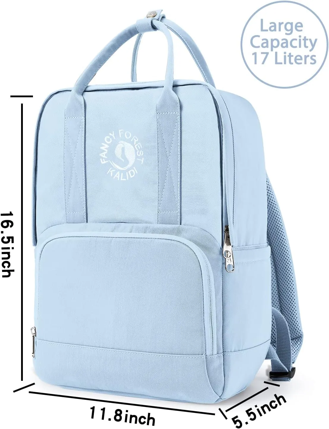 KALIDI Backpack Travel Laptop Backpack for Men Women Vintage College School Computer Backpacks Bag Fit 17 Inch Laptop
