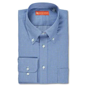 Kevin's Finest 100% Cotton Blue Plaid