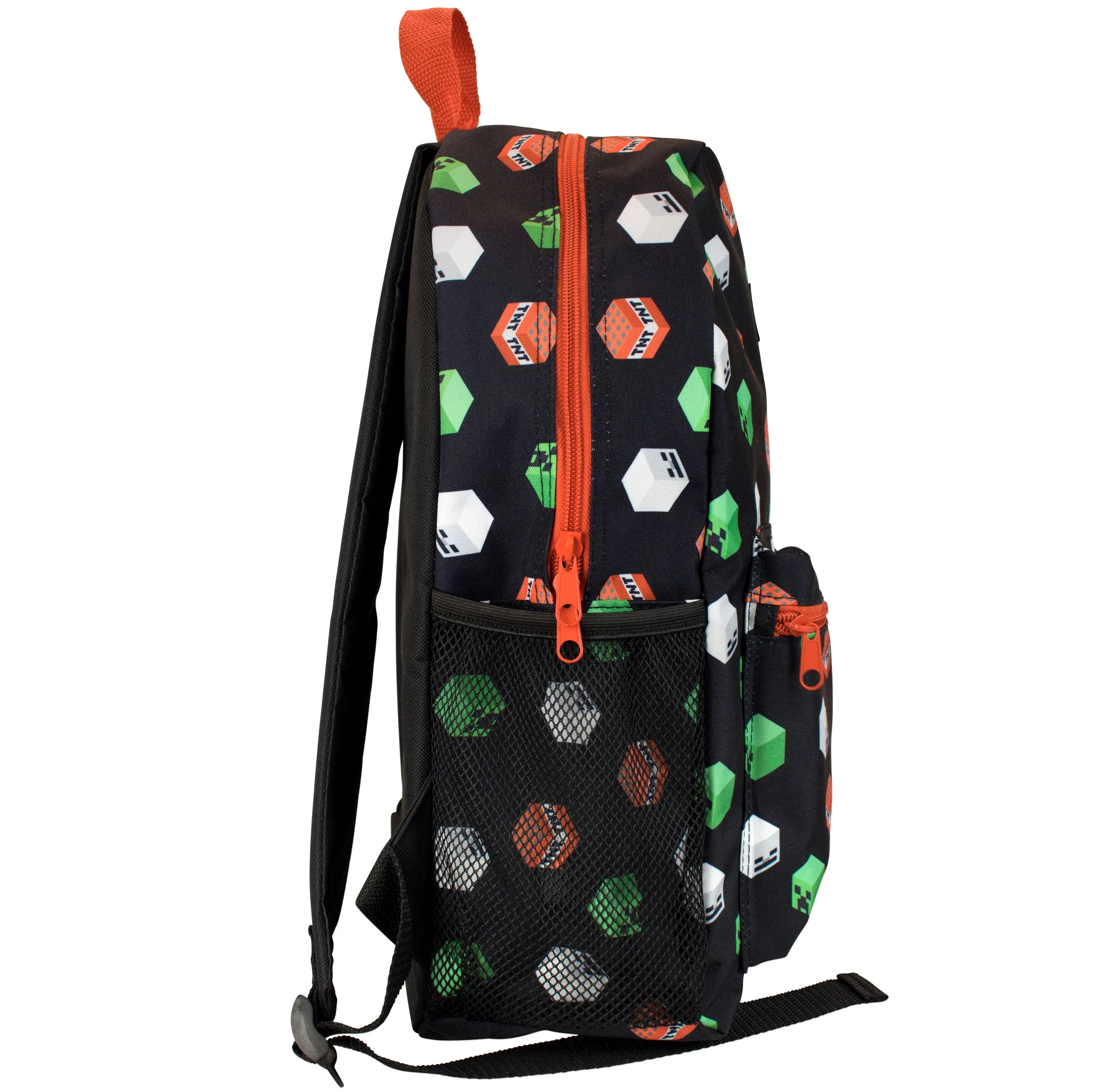 Kids Minecraft Backpack - 4 Piece Set