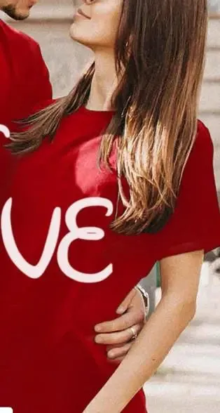 King Queen Couples T Shirt Combination Love Print Couple Tshirt