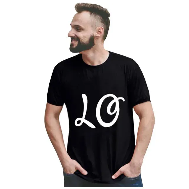 King Queen Couples T Shirt Combination Love Print Couple Tshirt
