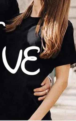 King Queen Couples T Shirt Combination Love Print Couple Tshirt