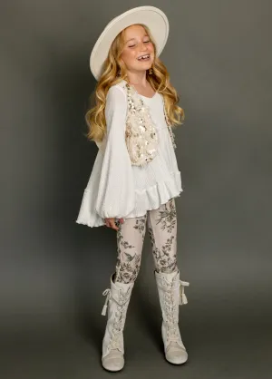Laila Henley Top in Cream
