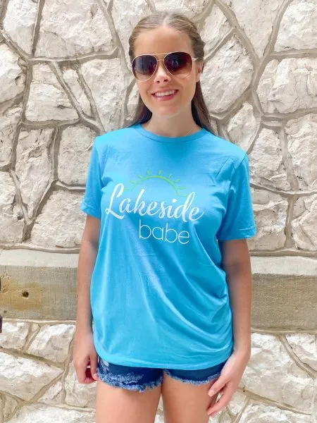 Lakeside Babe Graphic Tee