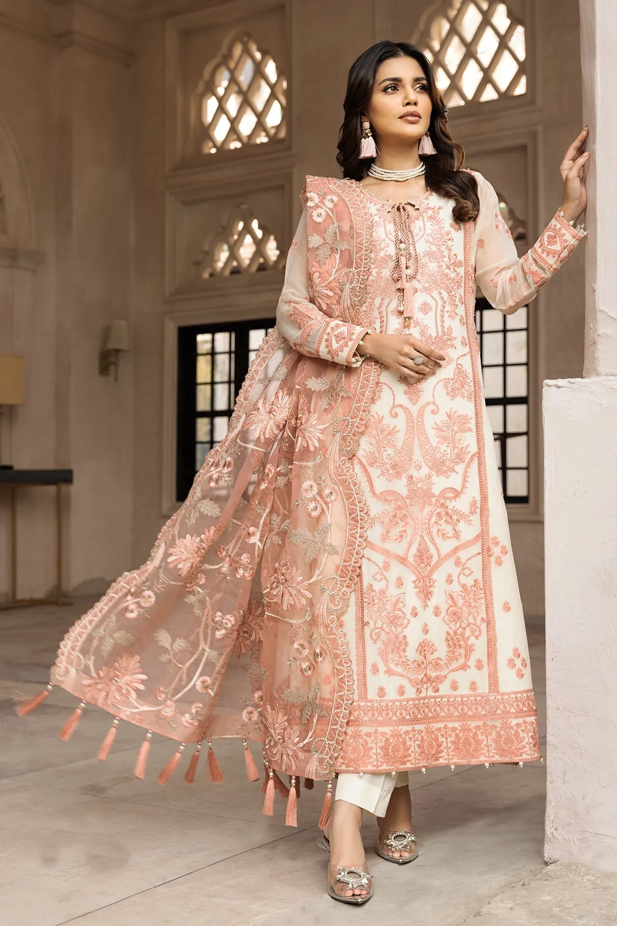 Lale  | Alizeh Fashion Muhtesem Festive Collection 2022 | Unstitched Embroidered Chiffon Suits