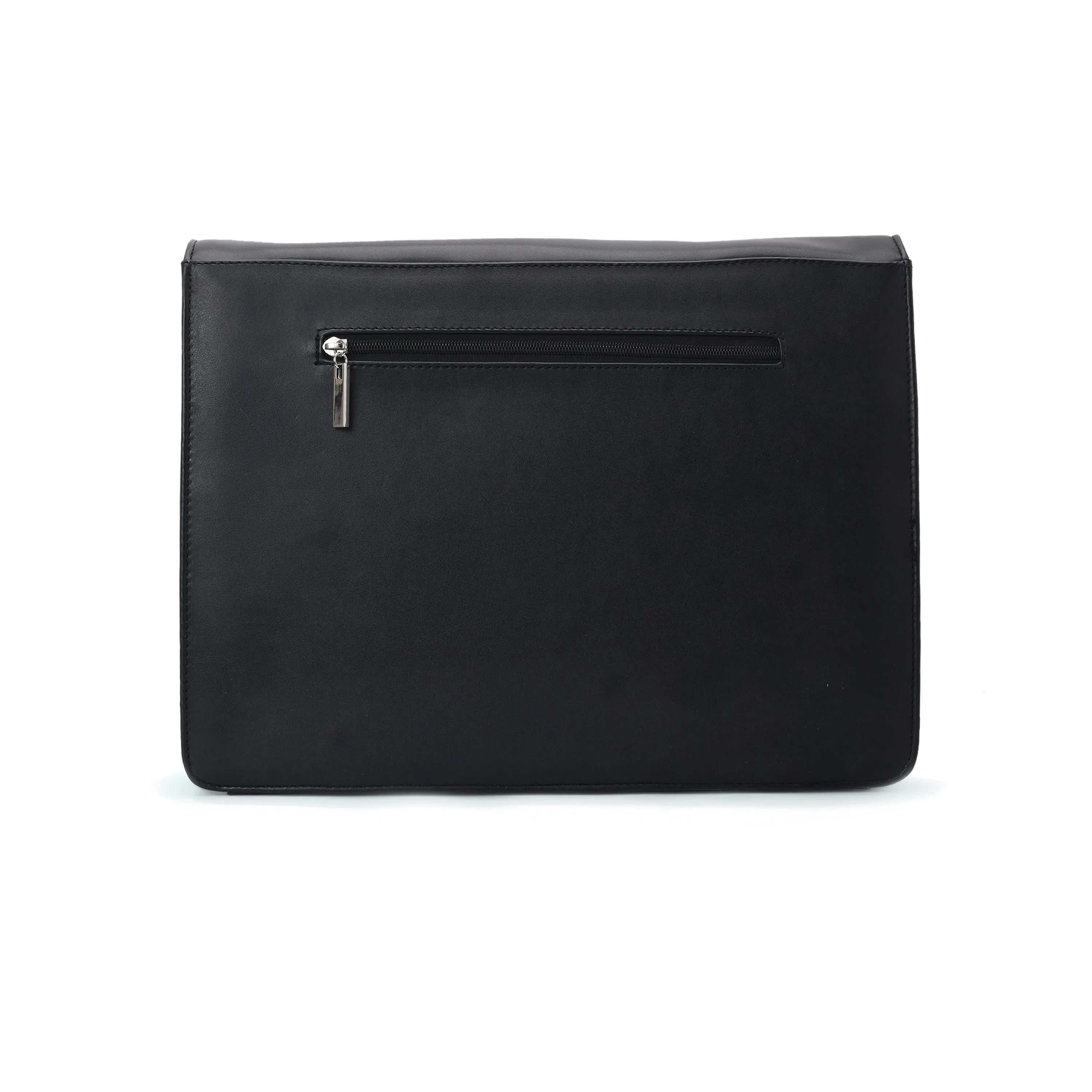 Laptop Bag/Sleeve Black with black and white colour Fabric - Code 106
