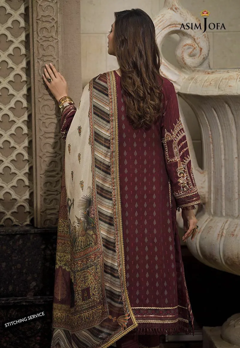 Latest Eid Wear for Women in Maroon Color #M0088
