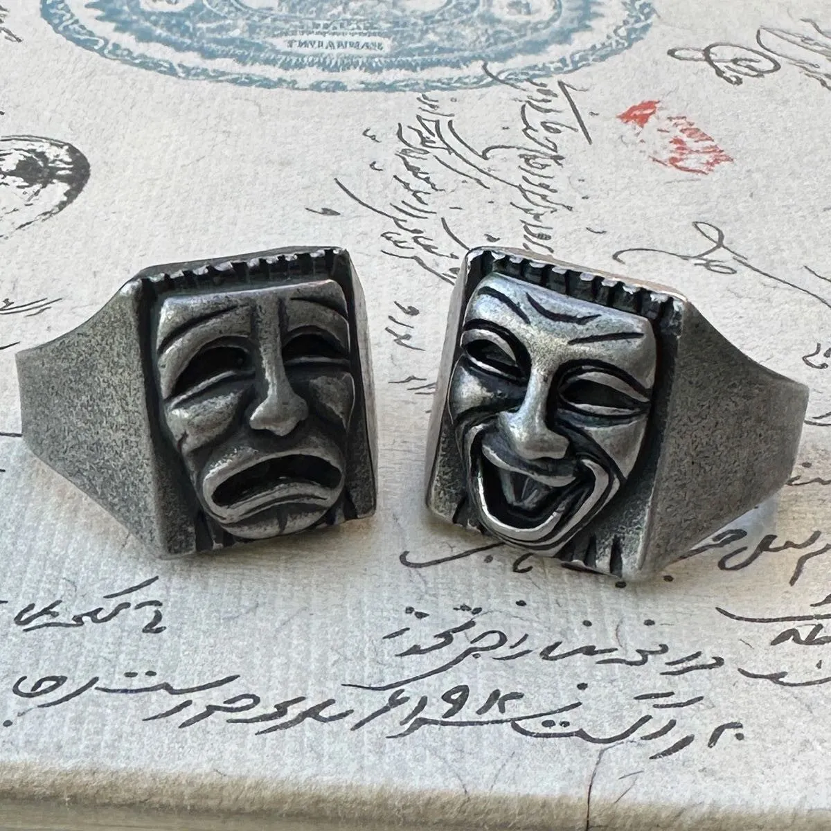 Laugh Now, Cry Later Rings (sold separate)