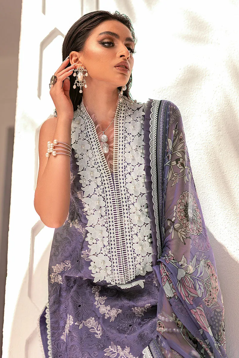 Lavender Aura | Mushq Hemline Spring/Summer Lawn Collection 2022 | Unstitched Embroidered Lawn Suits