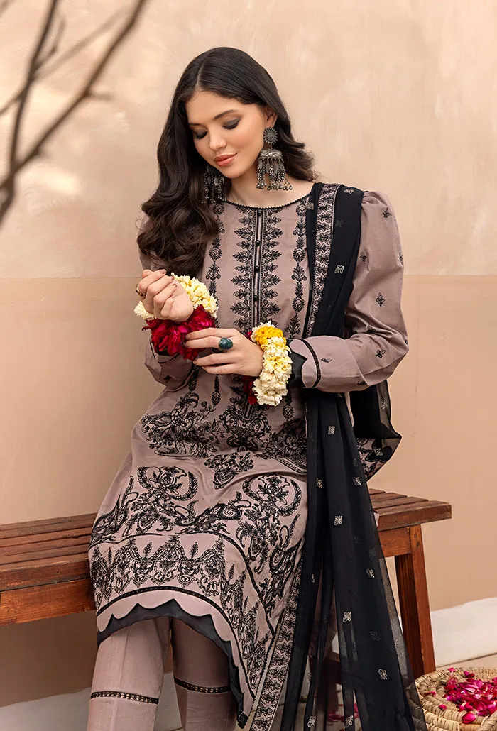 LD-08 | Humdum Laadli Lawn Collection | Unstitched Embroidered Lawn Suits
