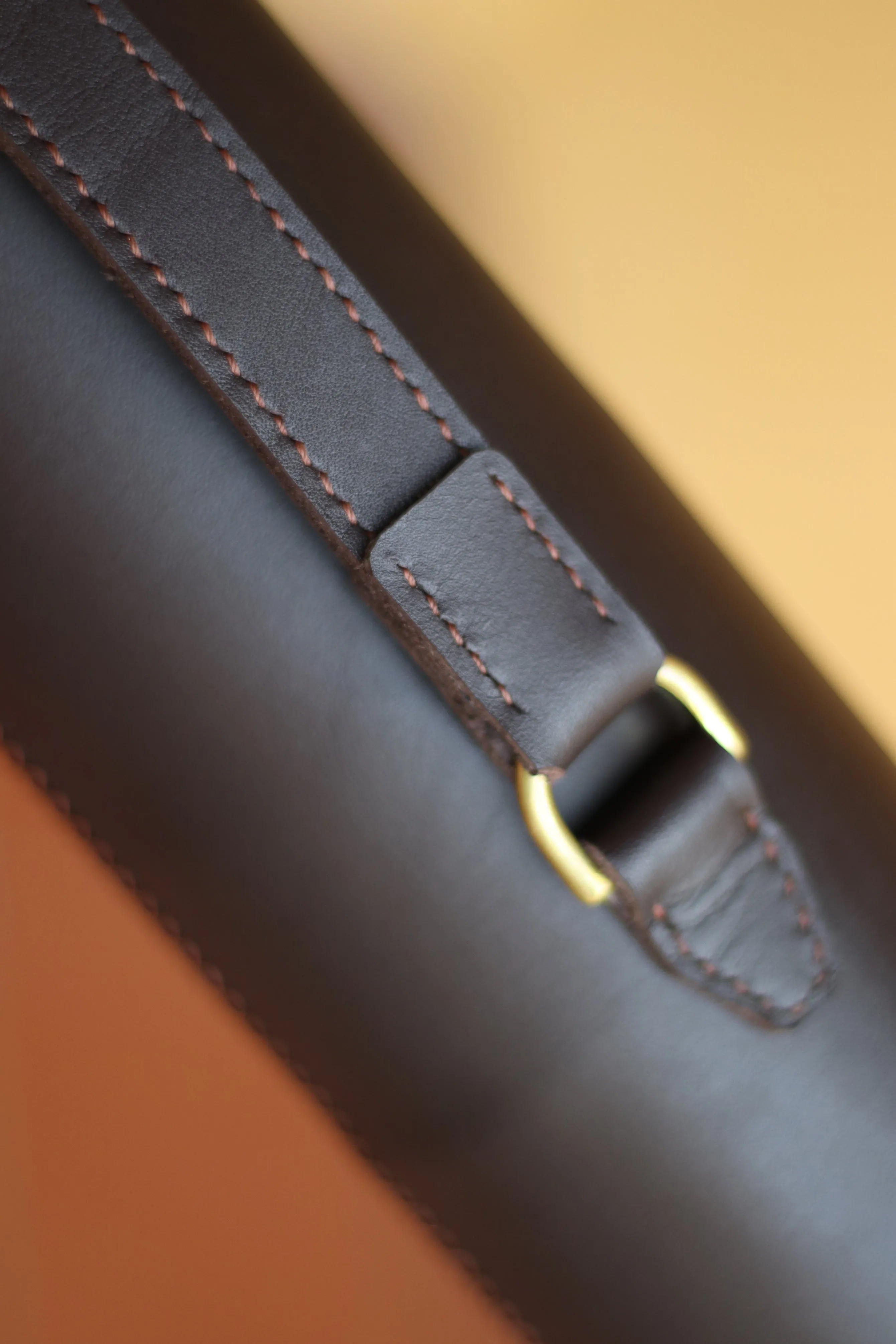 Leather Drawing Tube for Architects - 32 inches - 83cm - Blueprint Case