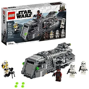 LEGO Star Wars: The Mandalorian Imperial Armored Marauder 75311 Awesome Toy Building Kit for Kids with Greef Karga and Stormtroopers; New 2021 (478 Pieces)