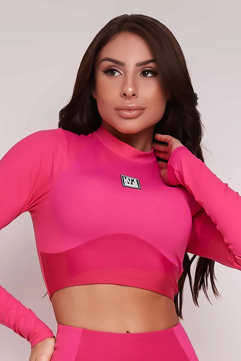 Let's Gym Hi Lite Crop Top