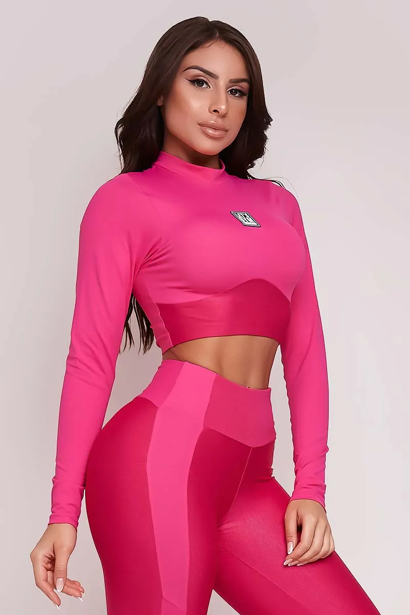 Let's Gym Hi Lite Crop Top