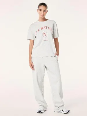 Liberation Tee In Light Grey Marle