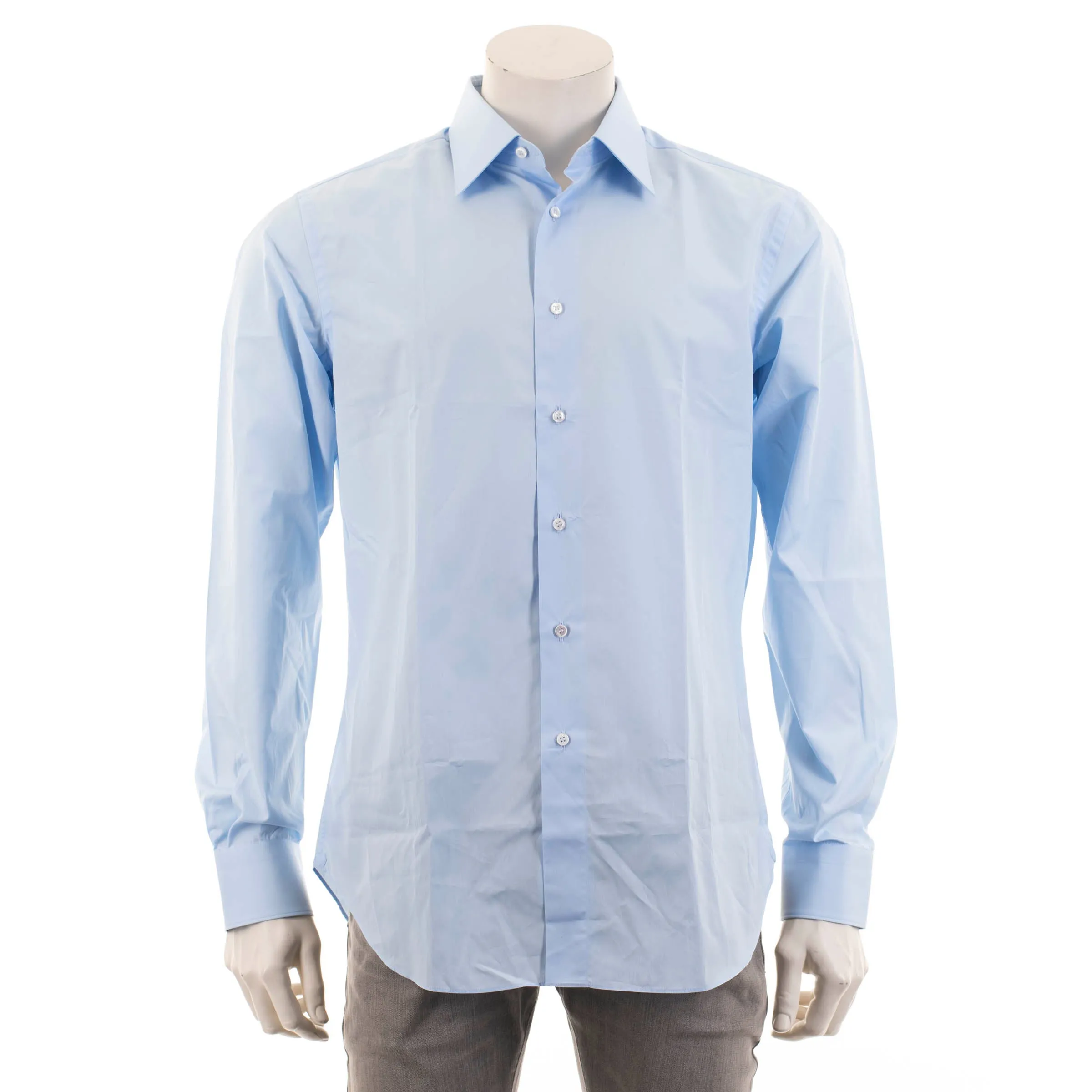 Light Blue 'Essential' Formal Shirt