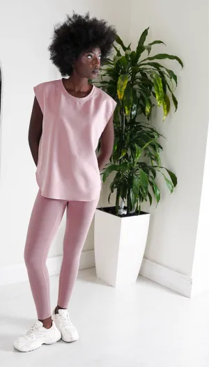 Light Plum Buttery Soft Everyday Toop& Leggings 25 Set " - Yoga, Workout, Lounge