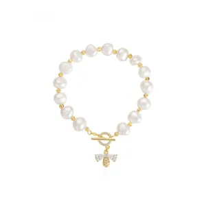 Little Bee Freshwater Pearl Bracelet