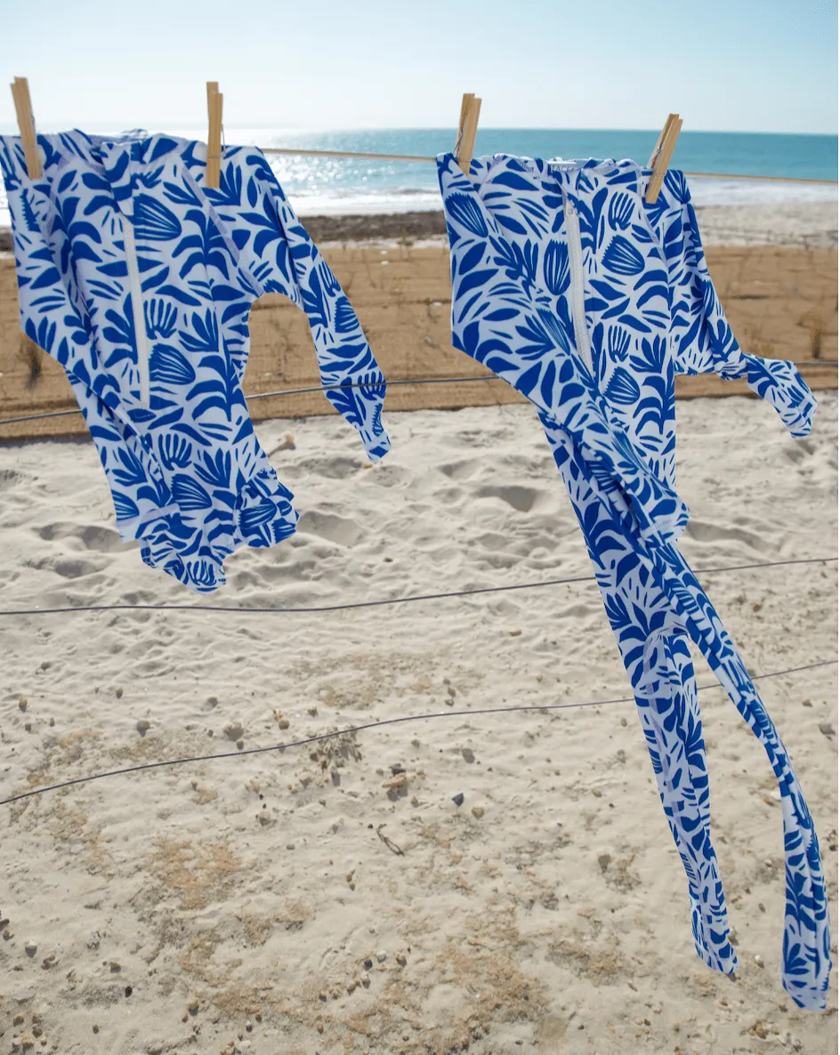 LOLA KIDS SURF SUIT - SANTORINI
