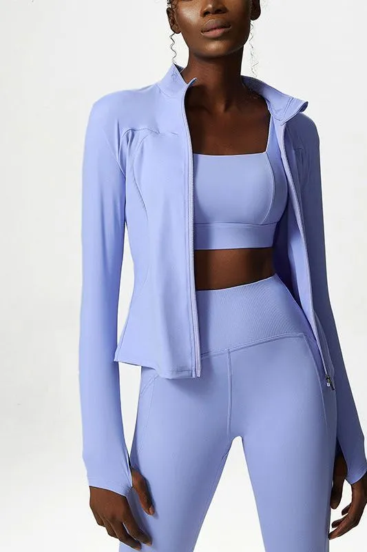 Long Sleeve Yoga Jacket