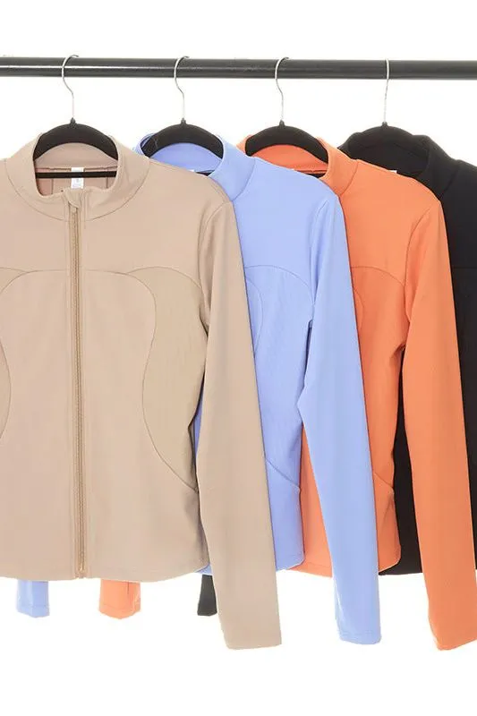 Long Sleeve Yoga Jacket