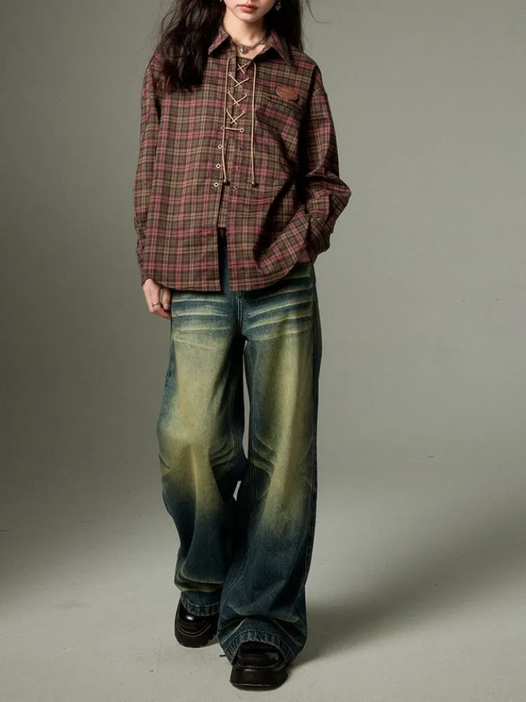 loose casual long sleeve shirt