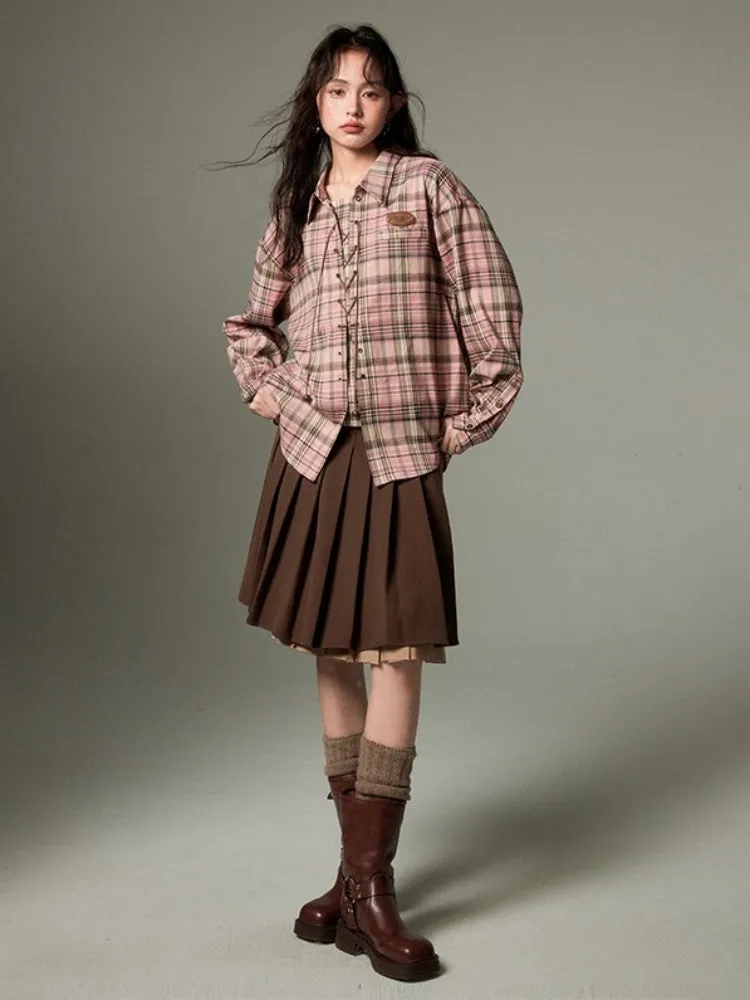 loose casual long sleeve shirt