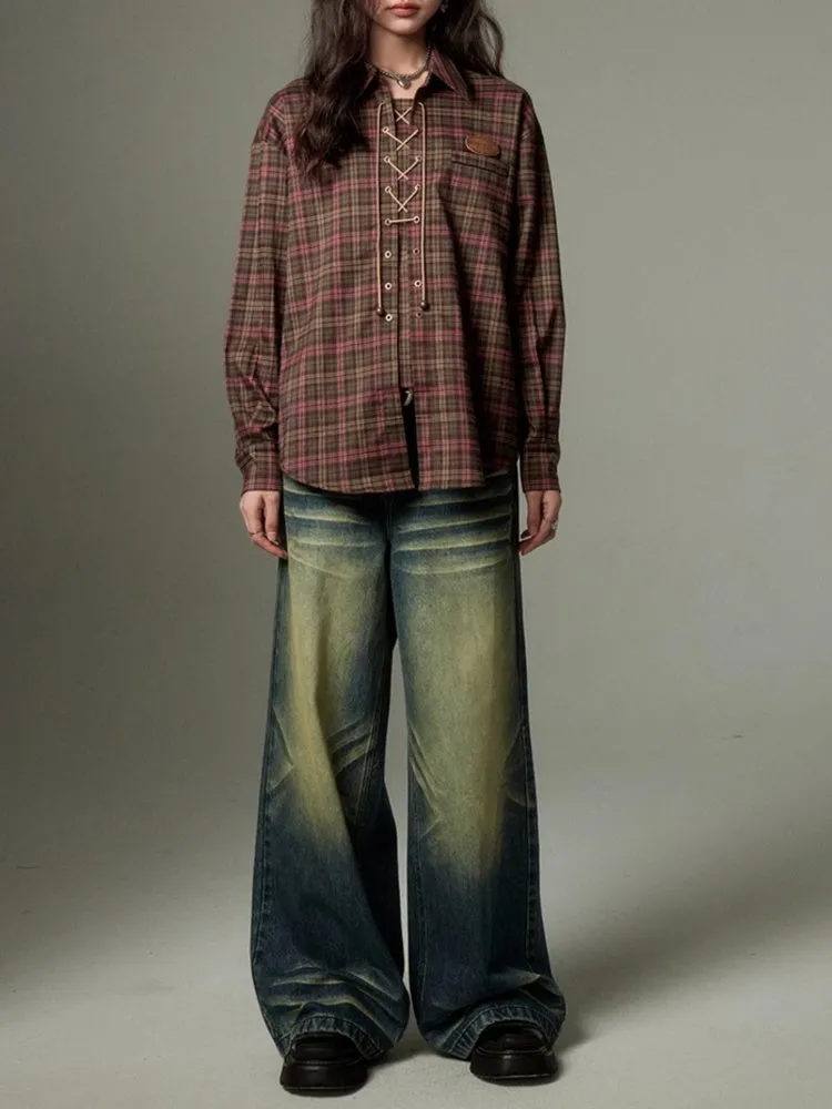 loose casual long sleeve shirt