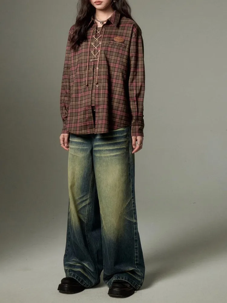 loose casual long sleeve shirt