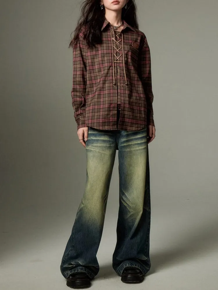loose casual long sleeve shirt