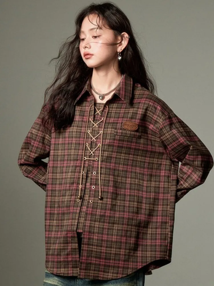 loose casual long sleeve shirt