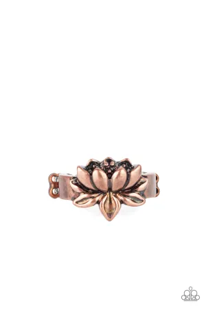 Lotus Crowns - Copper - Paparazzi Accessories