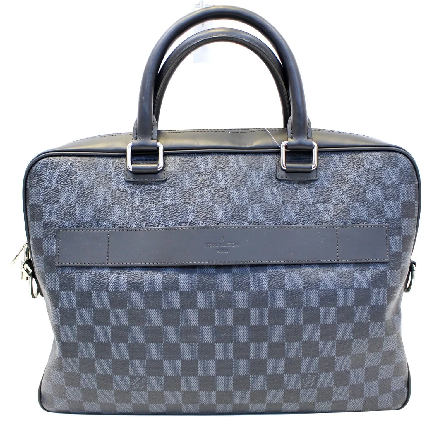 LOUIS VUITTON Cobalt Damier Canvas Porte-Document Business Briefcase Bag