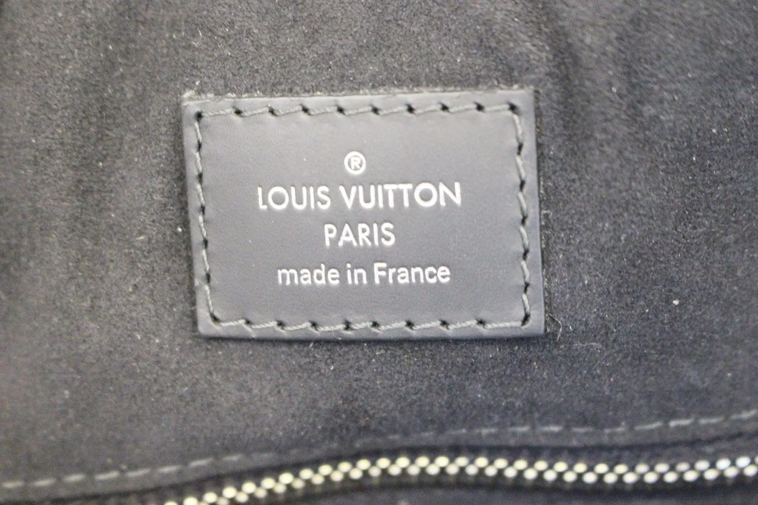 LOUIS VUITTON Cobalt Damier Canvas Porte-Document Business Briefcase Bag
