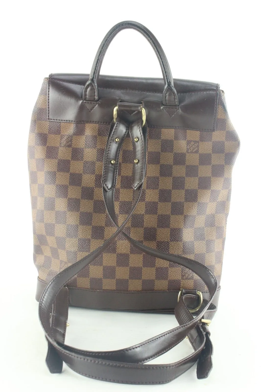 Louis Vuitton Damier Ebene Soho Backpack 2LV117K