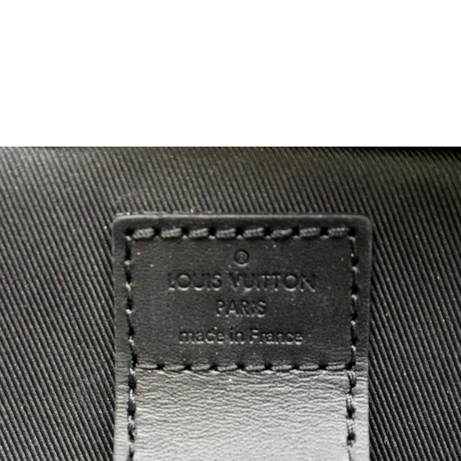 LOUIS VUITTON Damier Graphite Canvas Briefcase Backpack Bag Black