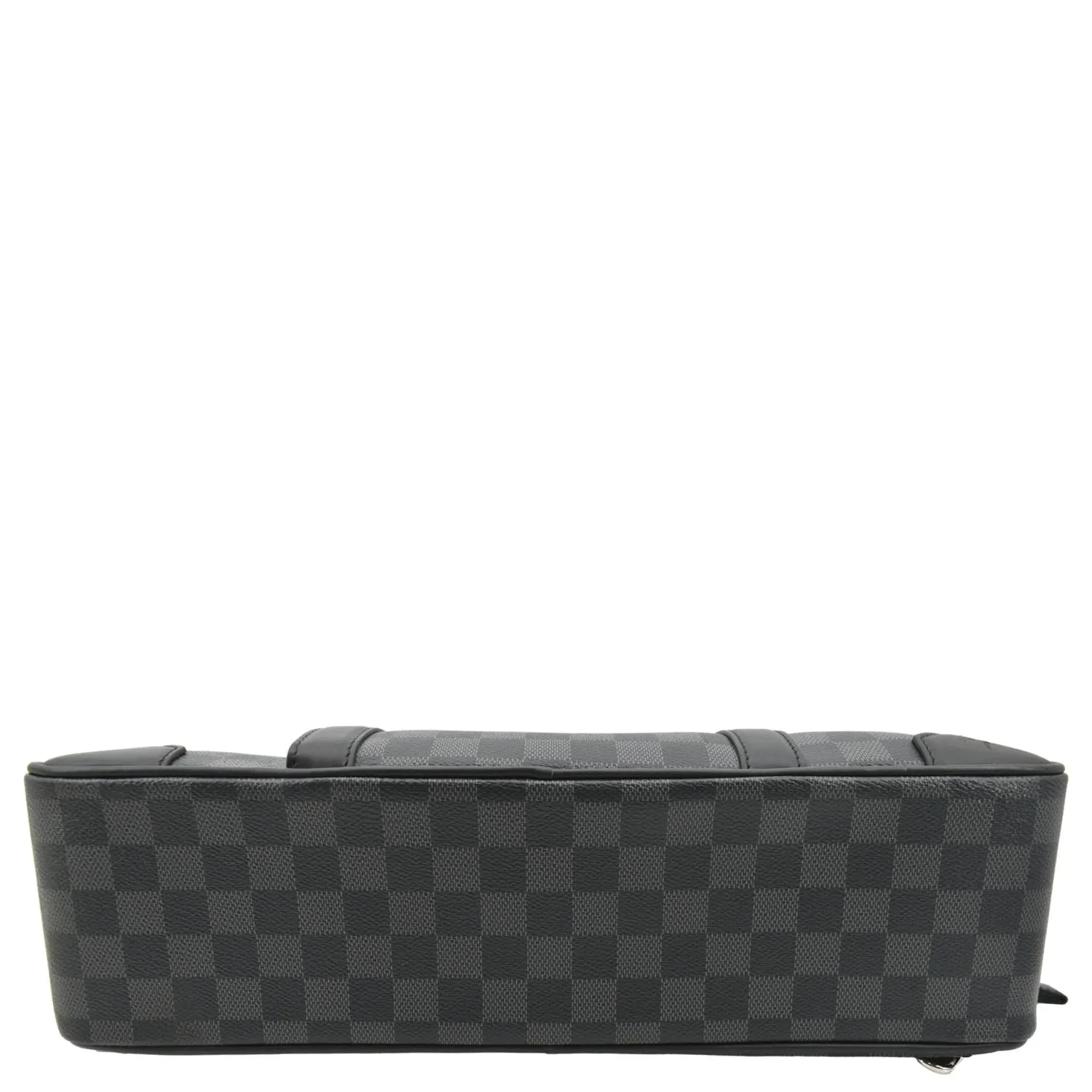 LOUIS VUITTON Damier Graphite Canvas Briefcase Backpack Bag Black