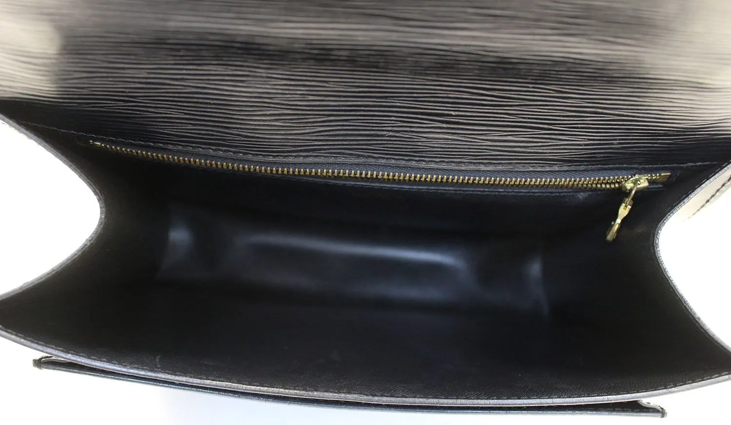 LOUIS VUITTON Epi Leather Monceau Briefcase Bag Black - Sale