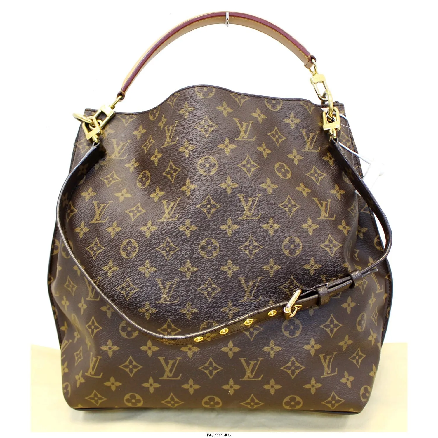 LOUIS VUITTON Metis Hobo Monogram Canvas Shoulder Bag with Strap